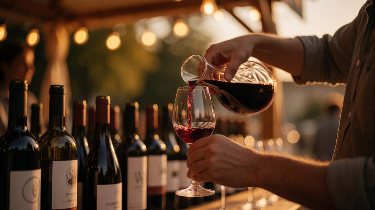 The Douja d'Or wine festival in Asti — detail