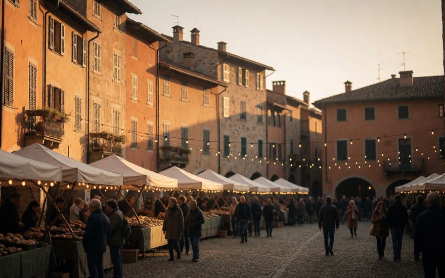 The historic truffle fair in Moncalvo
